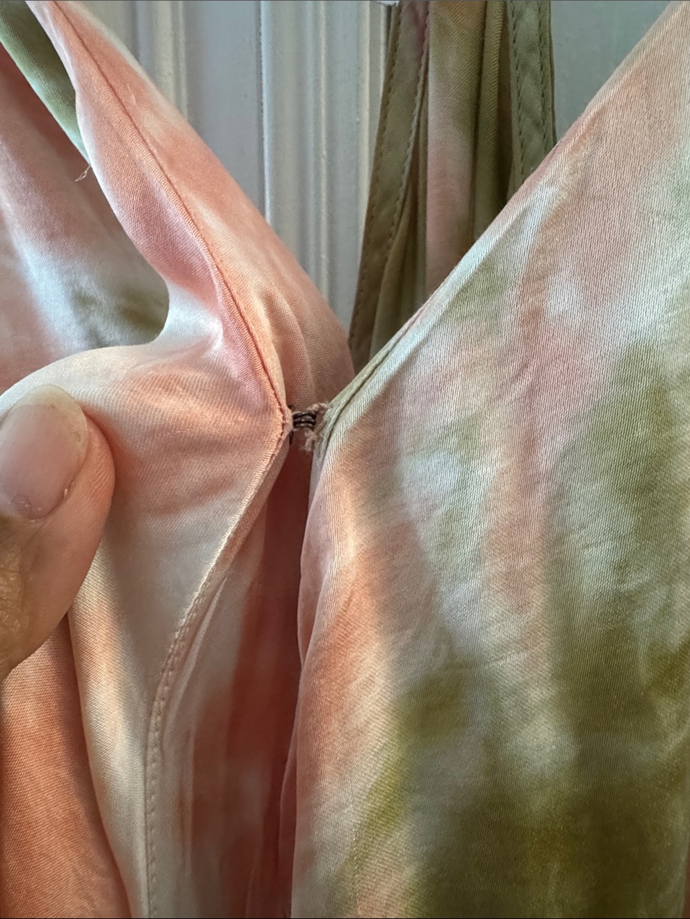 Young Fabulous & Broke Pastel Pink, Mint & Pale Yellow Maxi Dress - Picture 6 of 6